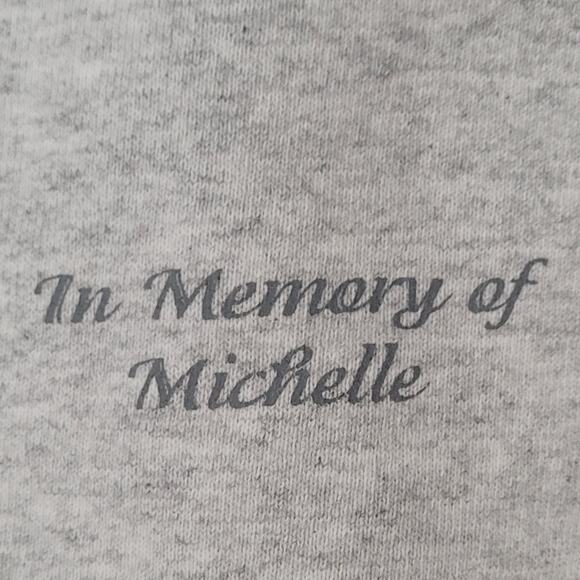 Vintage 1998 Santee Steven-Blues Sweatshirt Womens XL 26x27 Baggy Gray - Picture 11 of 14